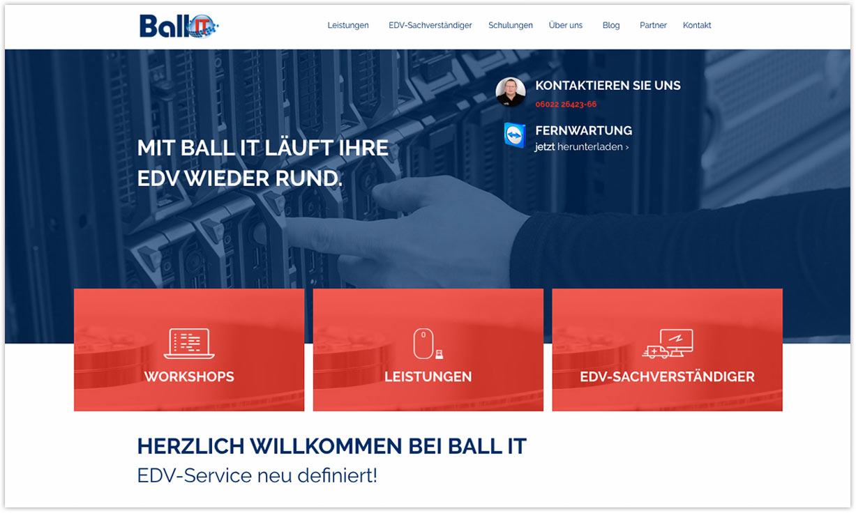 Ball IT Website